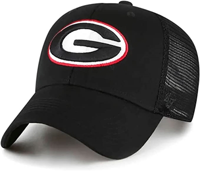 Georgia Bulldogs Black Flagship Adjustable Hat