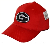 UGA Super G Design Red Baseball Hat