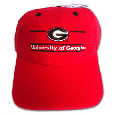 UGA Red Twill Hat