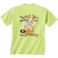 Georgia Bulldogs Sweet Tea Glass T-Shirt