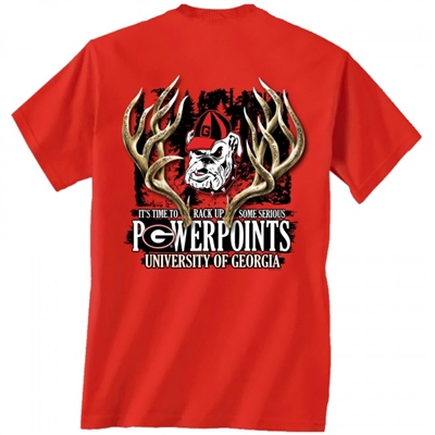 Georgia Bulldogs Power Points T-Shirt