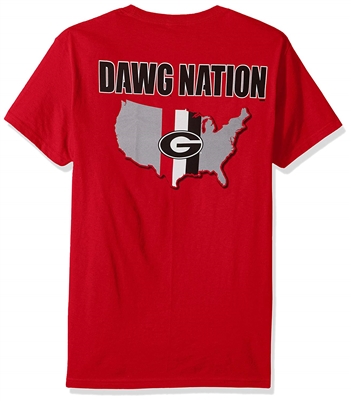 Georgia Bulldogs Dawg Stripe Nation T-Shirt