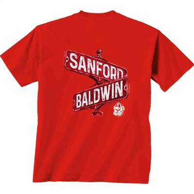Georgia Bulldogs Streets Sign T-Shirt