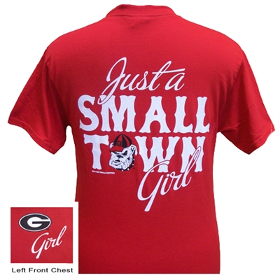 Georgia Bulldogs Small Town Girl T-Shirt