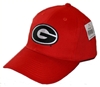 UGA Super G Design Red Baseball Hat