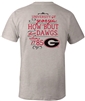 Georgia Bulldogs Hand Type Triblend T-Shirt