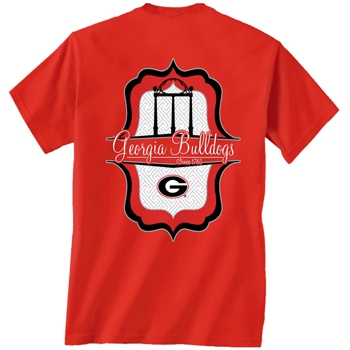 Georgia Bulldogs Monument T-Shirt