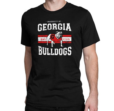 Georgia Retro Bulldog T-Shirt
